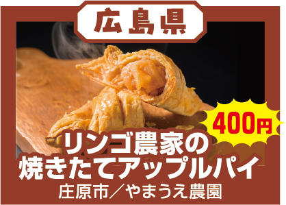 リンゴ農家の焼きたてアップルパイ